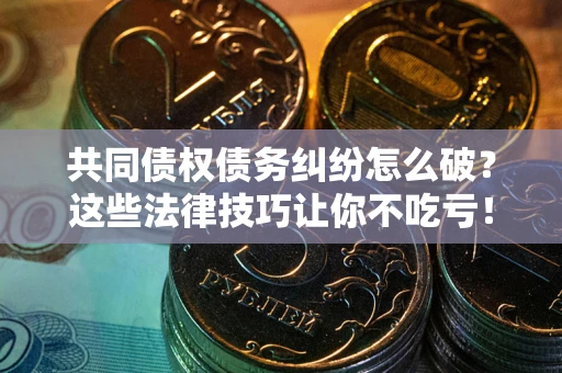 北京共同债权债务纠纷怎么破？这些法律技巧让你不吃亏！
