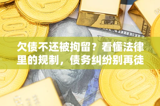 北京欠债不还被拘留？看懂法律里的规制，债务纠纷别再徒劳奔波
