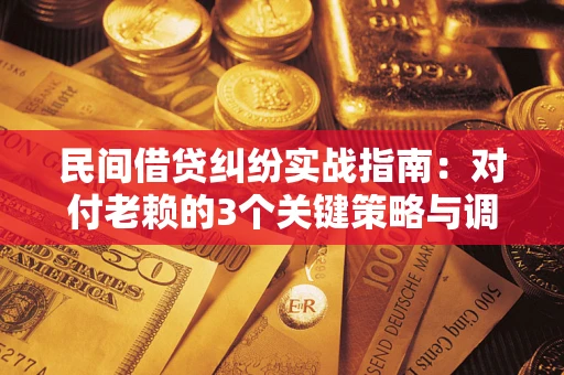 北京民间借贷纠纷实战指南：对付老赖的3个关键策略与调解盲区解析