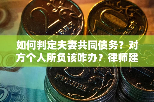 北京如何判定夫妻共同债务？对方个人所负该咋办？律师建议