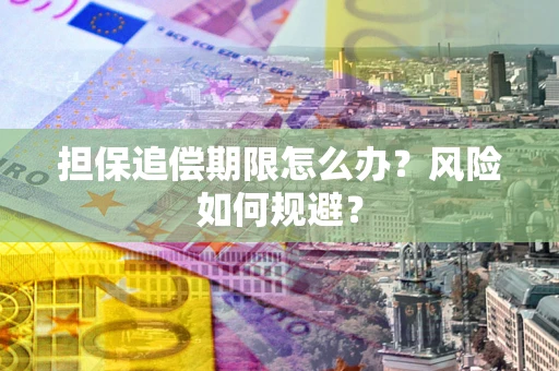 北京担保追偿期限怎么办？风险如何规避？
