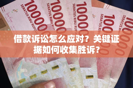 北京借款诉讼怎么应对？关键证据如何收集胜诉？
